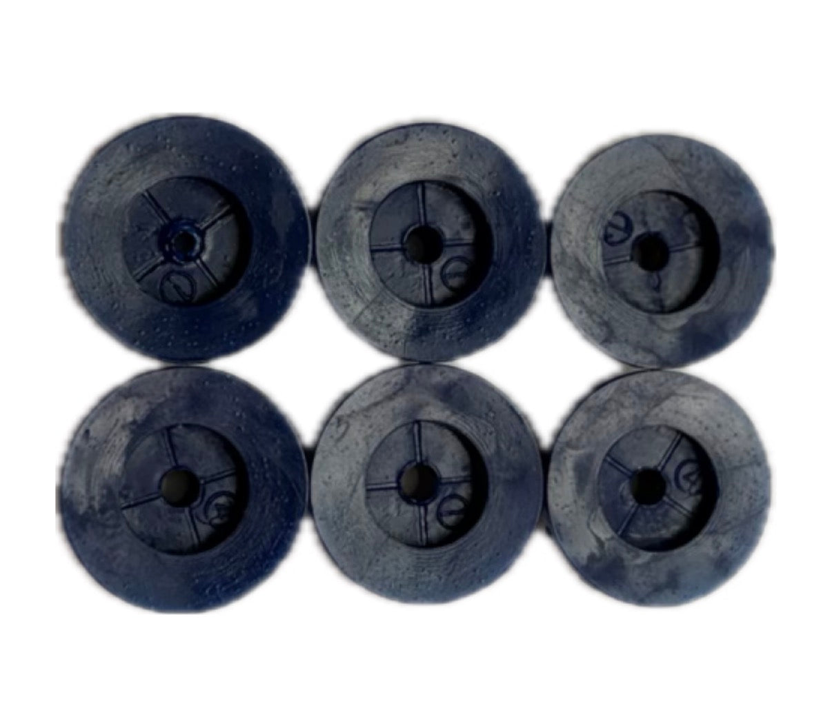 Six pack of briot left side magnetic blocks- 19mm
